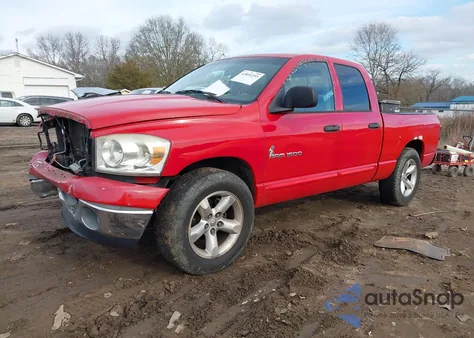 2007 Dodge Ram 1500 Slt из США, поврежденный, VIN 1D7HA18P57J502889